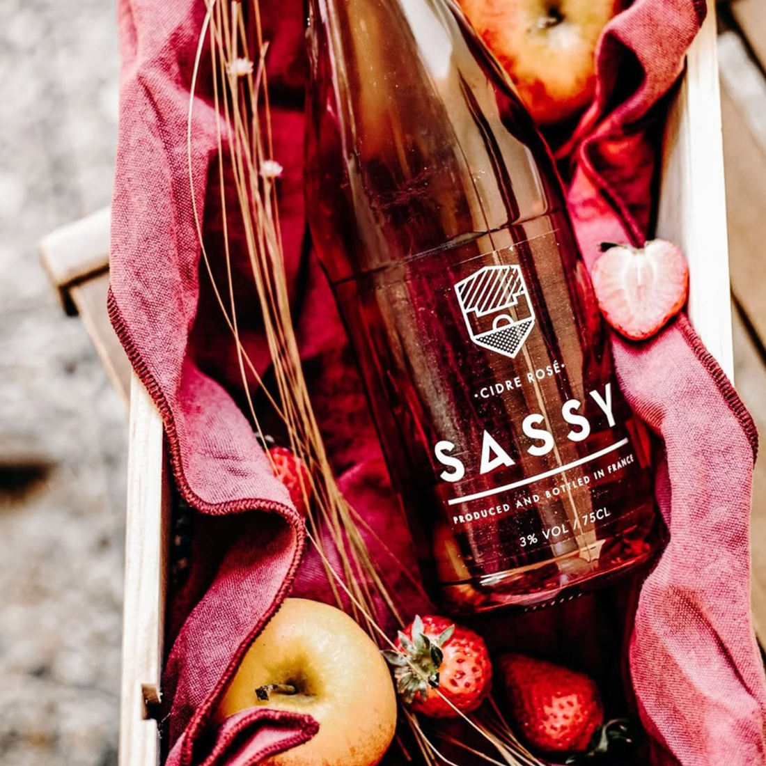 The beverages Family bière Maison Sassy cidre rosé panier Force de vente mutualisée pour les distributeurs de boissons Little Big Idea